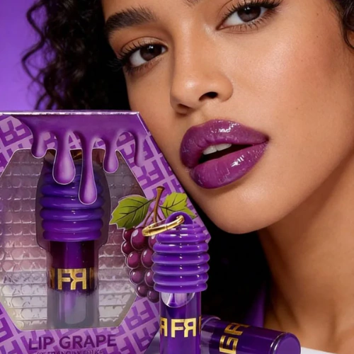 Gloss Labial Blueberry – Brilho Vinílico e Hidratação