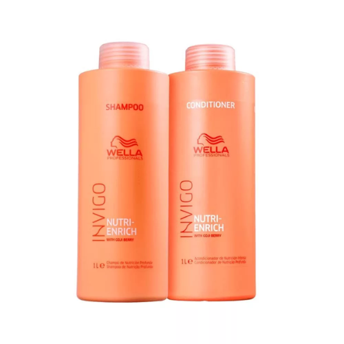 Kit Wella Professionals Invigo Nutri Enrich - Shampoo 1L + Condicionador 1L