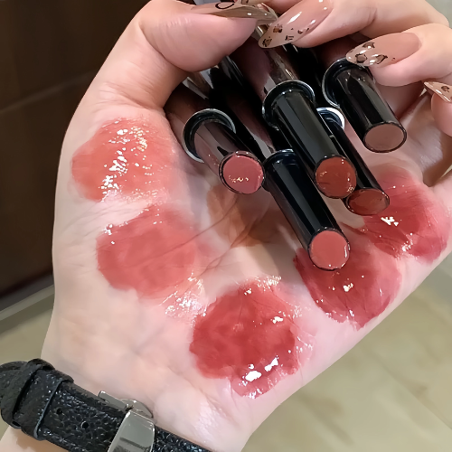 Batom Coreano de Efeito Espelho Glossy Lip Balm