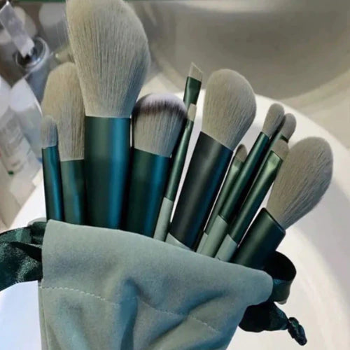 Kit Premium de Pincéis Essencial - 13 Peças