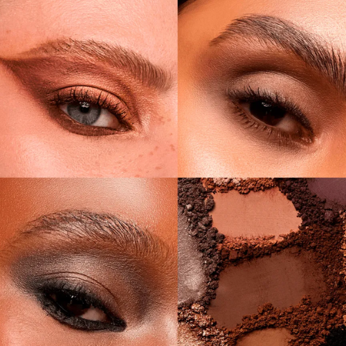 Paleta de Sombras Mascavo - 10 Tonalidades 12g