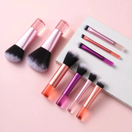 Kit Pincéis Travel Luxo - 10 Peças