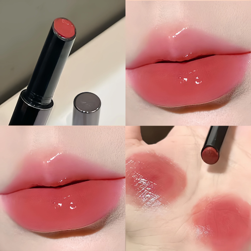 Batom Coreano de Efeito Espelho Glossy Lip Balm