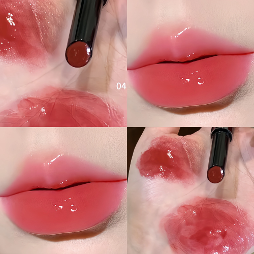 Batom Coreano de Efeito Espelho Glossy Lip Balm
